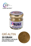 PEARL-SOLID METALLIC PIGMENT / GRAY GOLD / 10 grams 