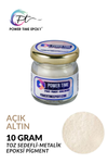PEARL-SOLID METALLIC PIGMENT / LIGHT GOLD / 10 grams 