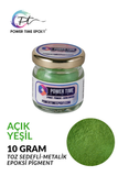 PEARLISH METALLIC PIGMENT / LIGHT GREEN / 10 grams 