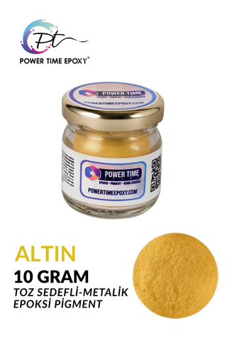 PEARL-CUT METALLIC PIGMENT / GOLD / 10 grams 