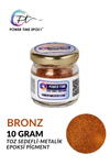 SEDEFLİ METALİK PİGMENT/ BRONZ / 10 gram