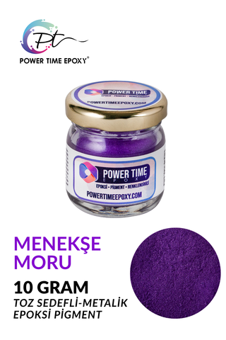 SEDEFLİ METALİK PİGMENT/ MENEKŞE MORU / 10 gram