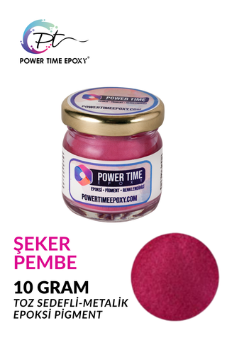 SEDEFLİ METALİK PİGMENT/ ŞEKER PEMBE / 10 gram