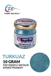 PEARL-SOLID METALLIC PIGMENT / TURQUOISE / 10 grams 
