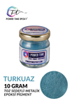 PEARL-SOLID METALLIC PIGMENT / TURQUOISE / 10 grams 