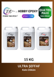 WOOD EPOXY QUATRO MAXİ/ 15 kg KALIN DÖKÜM