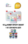 HOBBY EPOXY SMART / 15 KG + 8Lİ SIVI BOYA SETİ