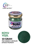 SEDEFLİ METALİK PİGMENT/ KOYU YEŞİL / 10 gram