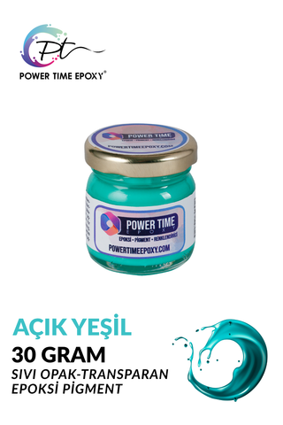 SIVI PİGMENT BOYA/ AÇIK YEŞİL / 30 gram