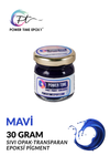 SIVI PİGMENT BOYA/ MAVİ/ 30 gram