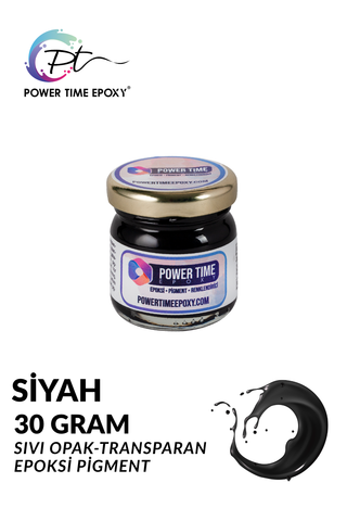 LIQUID PIGMENT PAINT/ BLACK/ 30 grams 