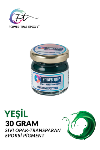 SIVI PİGMENT BOYA/ YEŞİL / 30 gram