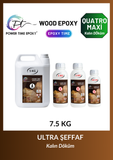 WOOD EPOXY QUATRO MAXİ/ 7.5 kg KALIN DÖKÜM