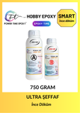 HOBBY EPOXY SMART Şeffaf Epoksi Reçine - 750 gram | İnce Döküm
