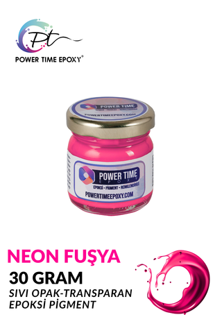 SIVI PİGMENT BOYA/ NEON FUŞYA/ 30 gram