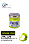 SIVI PİGMENT BOYA/ NEON SARI/ 30 gram