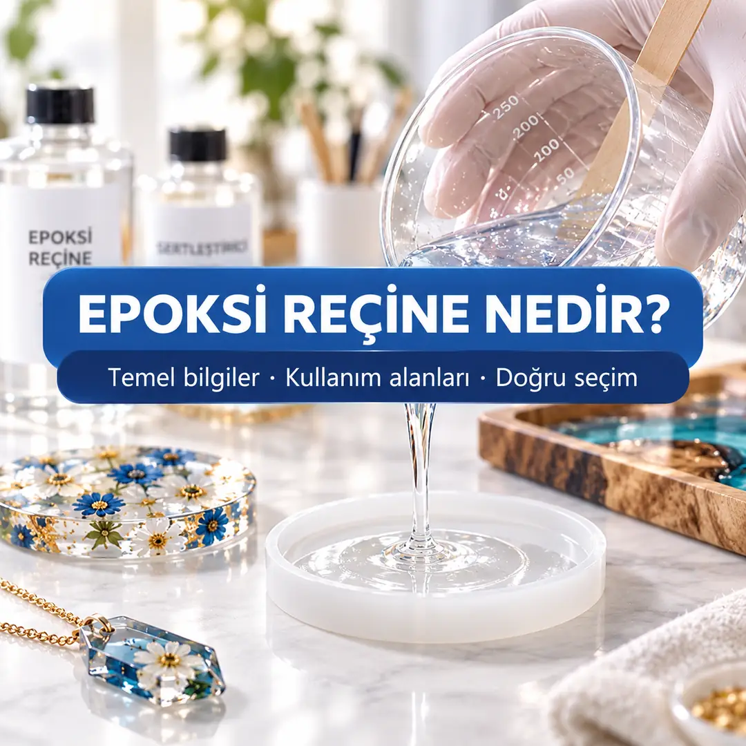 Epoksi Reçine Nedir, Nerede Kullanılır?