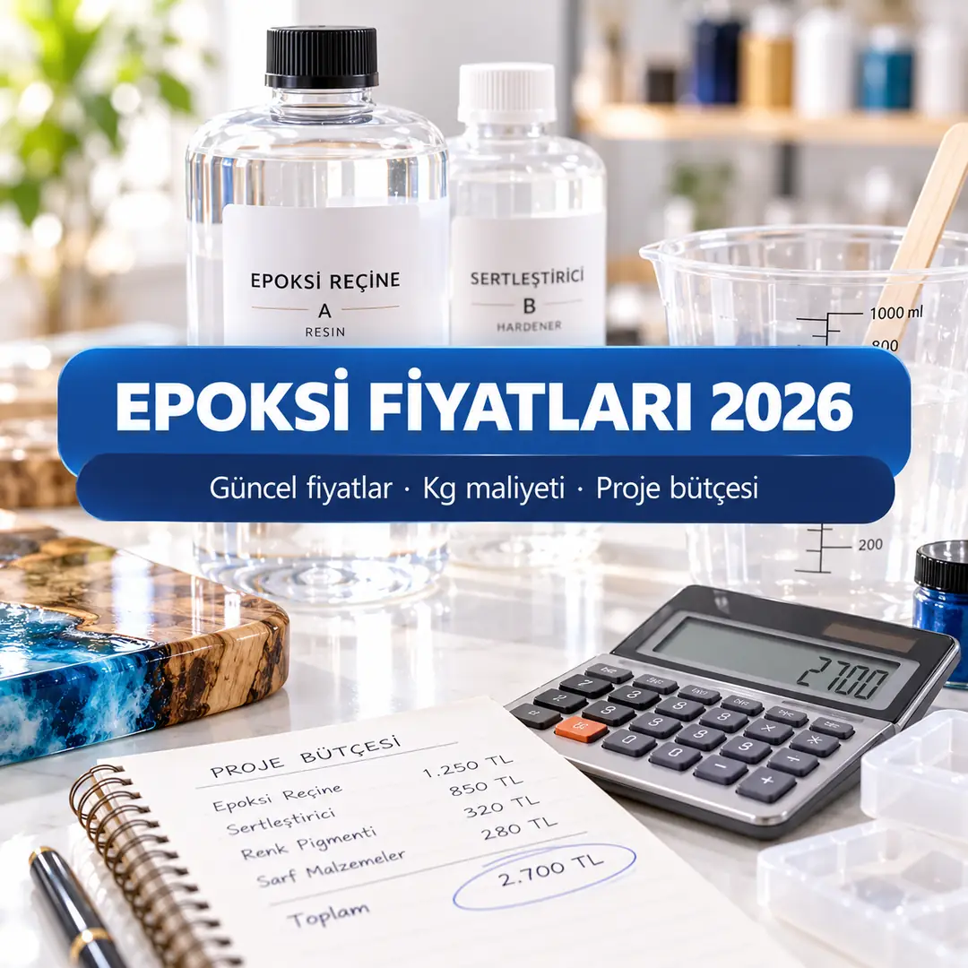 Epoksi Fiyatları 2026: Güncel Fiyat Listesi ve Kilogram Başına Maliyet
